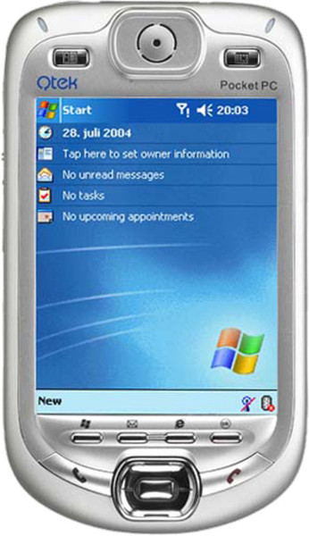 Qtek 9090 Silver smartphone