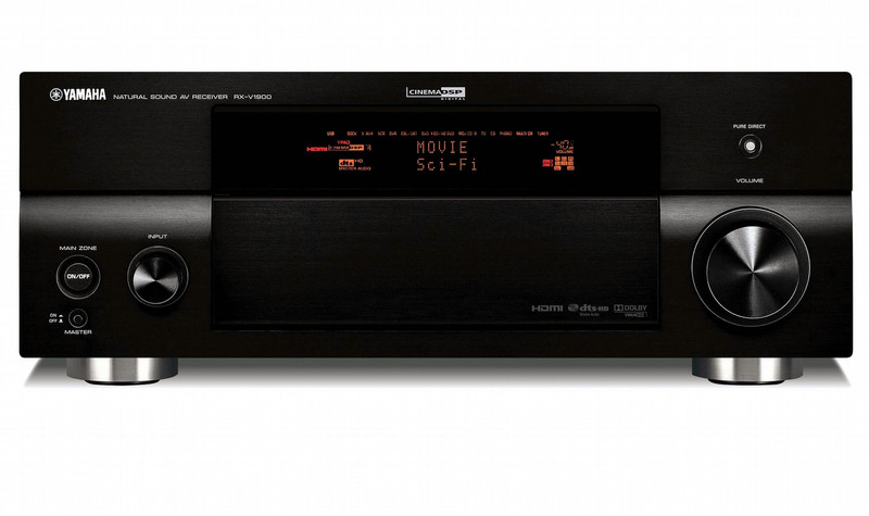 Yamaha RX-V1900 7.1channels Black AV receiver