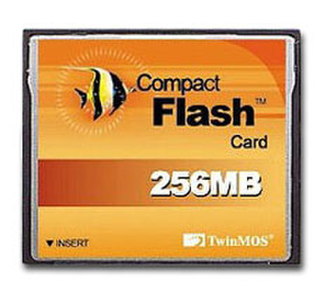 Twinmos COMPACTFLASH-CARD 256MB 0.25ГБ CompactFlash карта памяти
