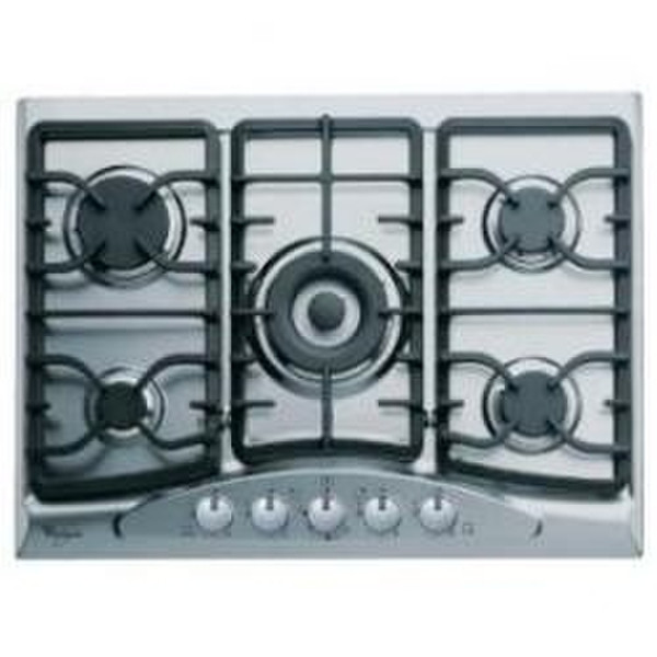 Whirlpool AKM 449/IX Встроенный Gas hob Нержавеющая сталь