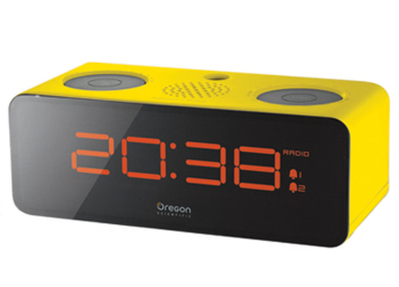 Oregon Scientific RRA320P Clock Yellow