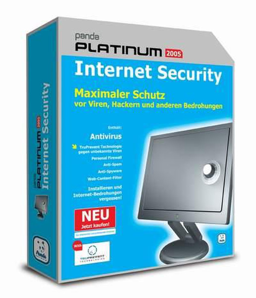 Panda Platinum Internet Security 2005 Full license 1пользов. DUT