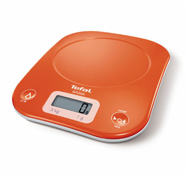 Tefal Oasis Electronic kitchen scale Orange