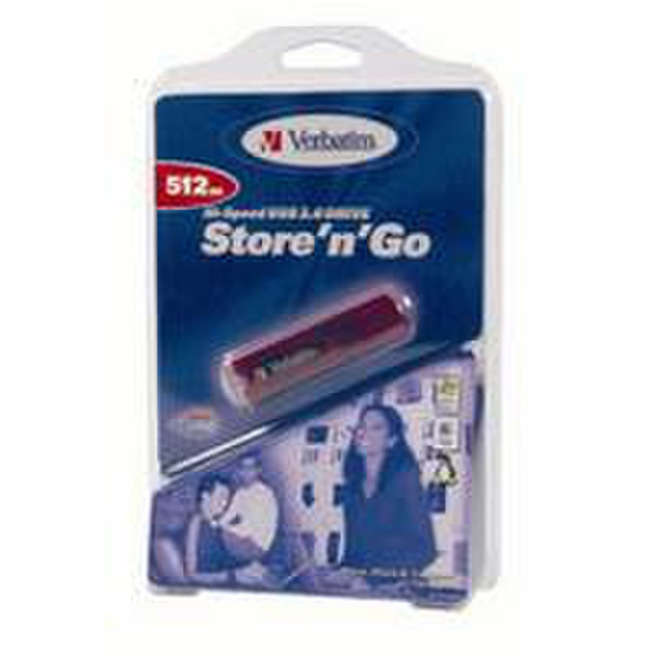 Verbatim Store'n'Go Hi-Speed USB 2.0 Drive 512 Mb 0.5ГБ карта памяти