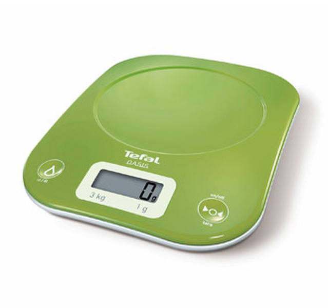 Tefal Oasis Electronic kitchen scale Зеленый