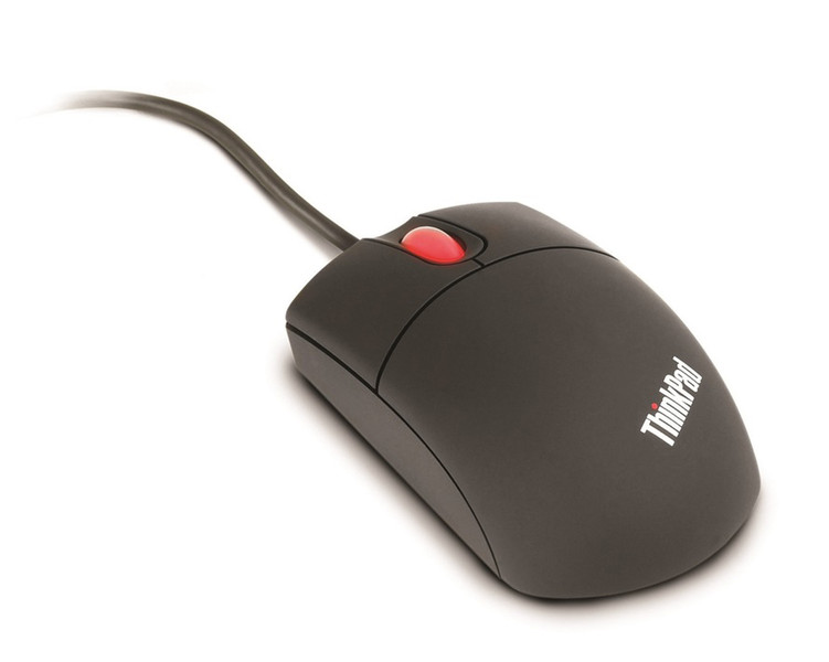 Lenovo ThinkPad Travel Mouse USB+PS/2 Оптический 800dpi Черный компьютерная мышь