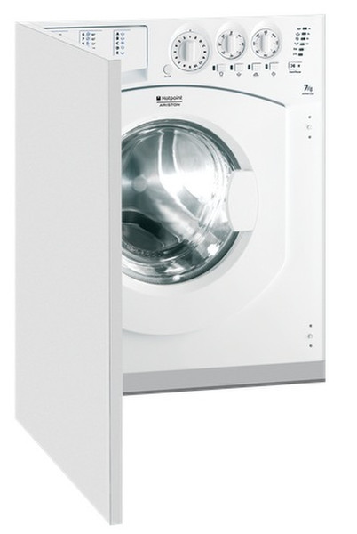 Hotpoint AWM 108 EU.N Встроенный Фронтальная загрузка 7кг 1000об/мин A Белый стиральная машина