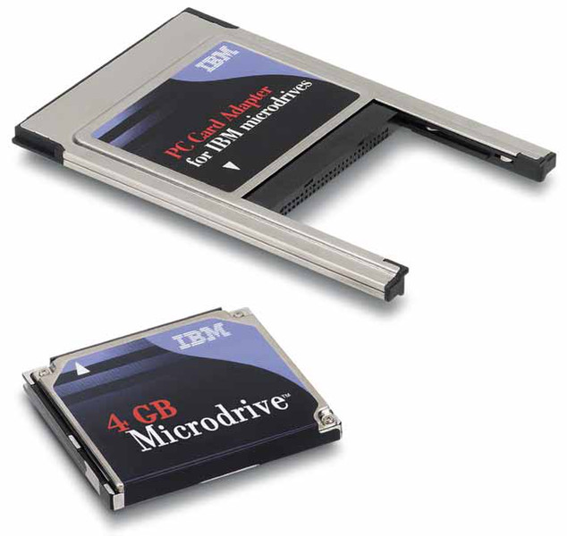 Lenovo 4GB MICRODRIVE W PC CARD 4ГБ внешний жесткий диск