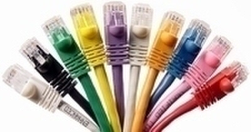 Cables Unlimited Cat5e UTP Patch 15ft 4.57м Черный сетевой кабель