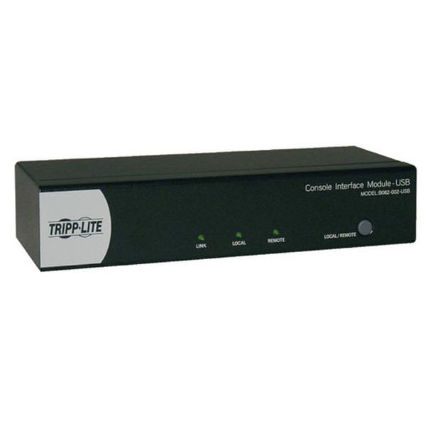 Tripp Lite B062-002-USB Schwarz Tastatur/Video/Maus (KVM)-Switch