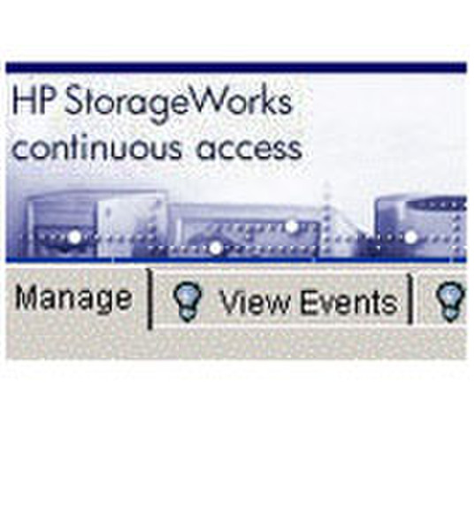 Hewlett Packard Enterprise StorageWorks Continuous Access EVA v2.0 Software