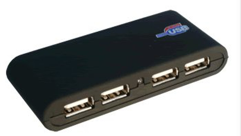 Eminent (USHB02) E-TECH USB-HUB V.2.0 4-POORTS 480Mbit/s Schnittstellenhub