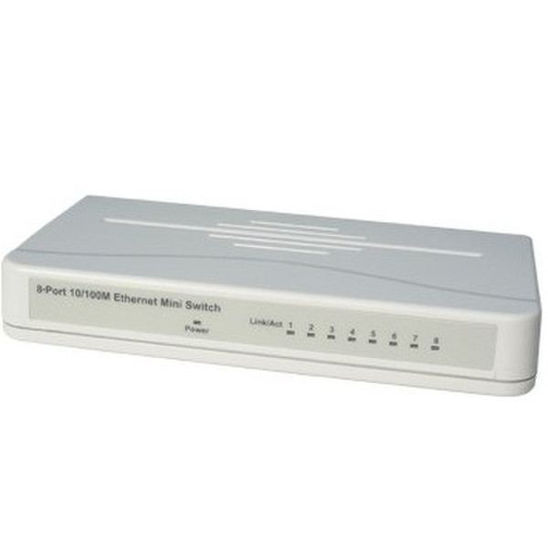 Eminent 8-port Fast Ethernet Switch Unmanaged