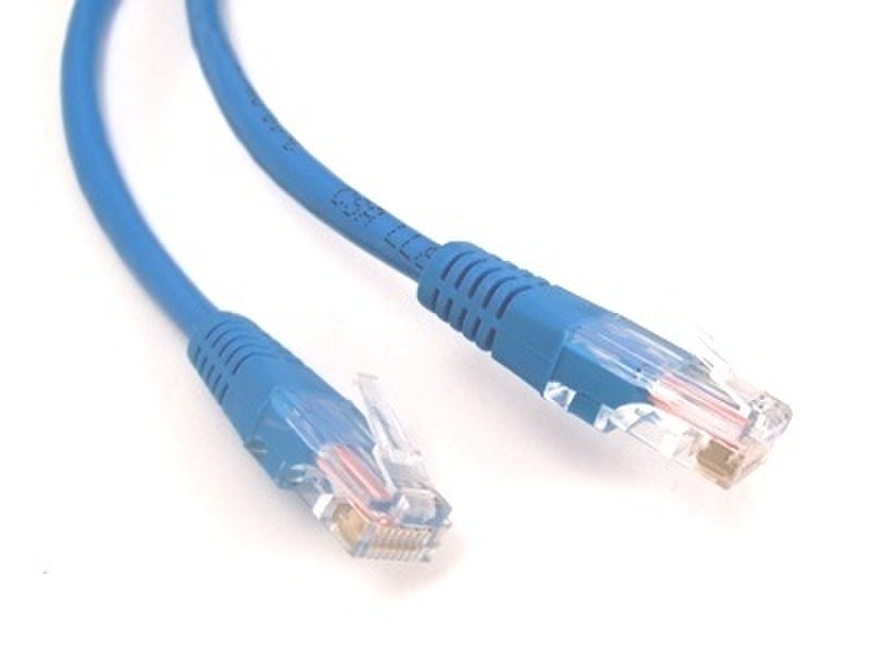Micro Connectors Cat6 UTP RJ45 Patch Cable 100 ft 30.5м Синий сетевой кабель
