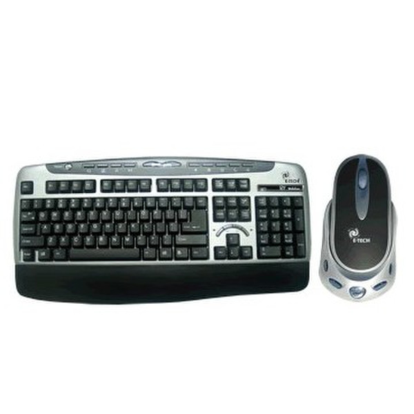 Eminent Wireless Keyboard & Optical-Mouse RF Wireless QWERTY keyboard