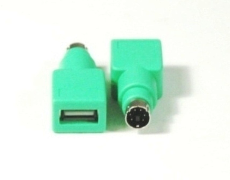 Micro Connectors USB / PS2 USB A F PS/2 M кабельный разъем/переходник