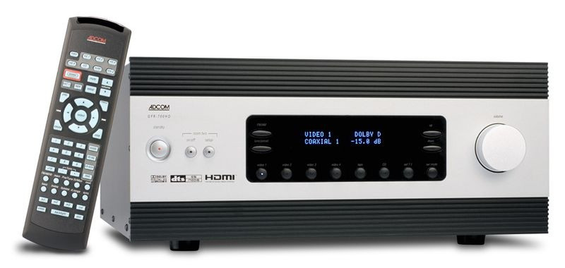 Adcom GFR-700HD 5.0channels Black,Silver AV receiver