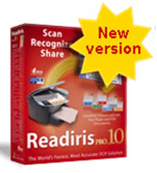 I.R.I.S. Readiris Pro 10 OCR software