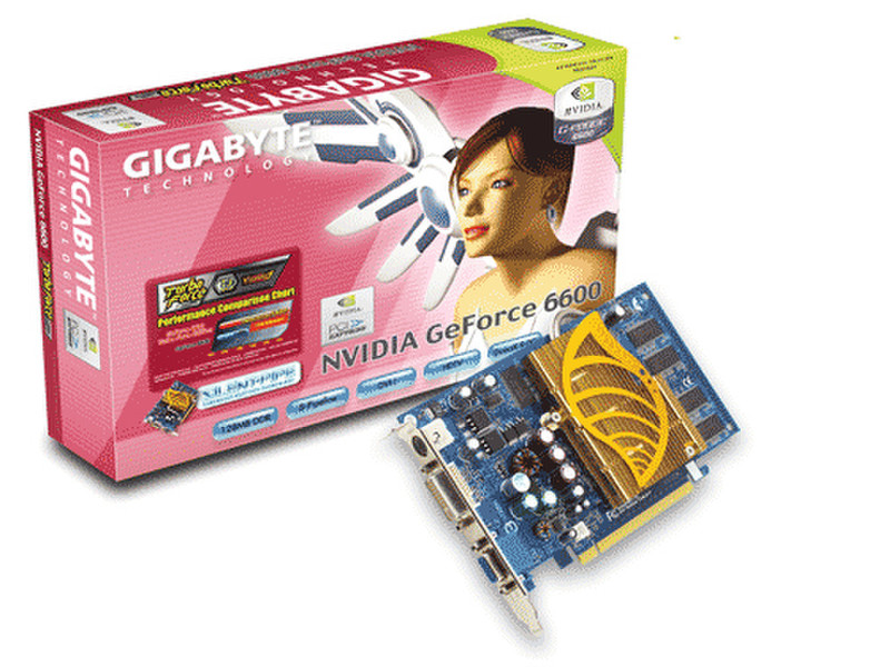 Gigabyte GV-NX66128DP GDDR видеокарта