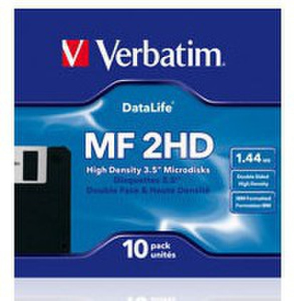 Verbatim MF2-HD DataLife 10pk