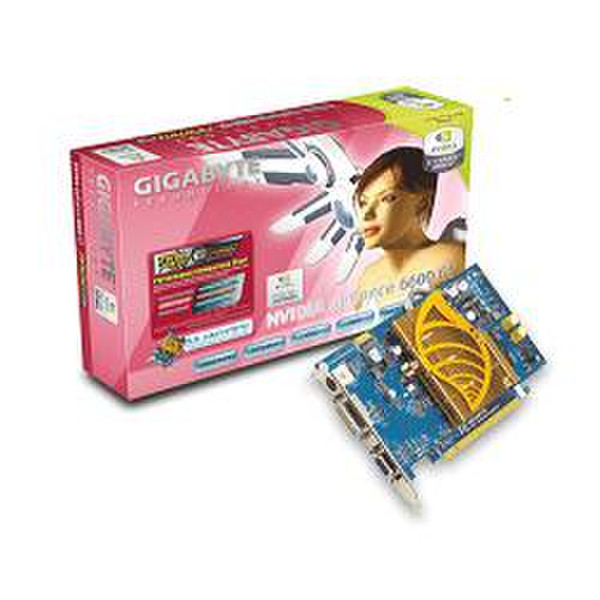 Gigabyte GV-NX66T128VP GDDR3 видеокарта