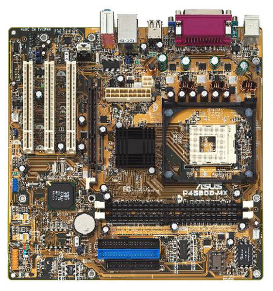 ASUS P4s800-mx Micro ATX motherboard