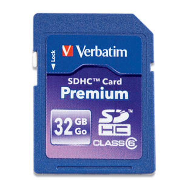 Verbatim Premium SDHC Card™ 32GB 32GB SDHC memory card