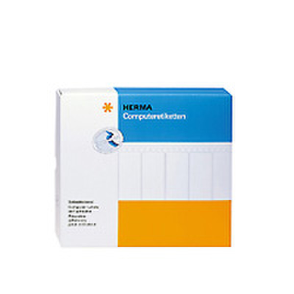 HERMA Computer labels continous 40,0x14,0 2 rows, 1260 pcs. 1260pc(s) self-adhesive label