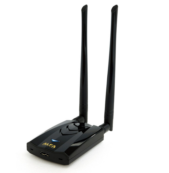 ALFA Network AWUS036ACH Dual-band (2.4 GHz / 5 GHz) Schwarz WLAN-Router
