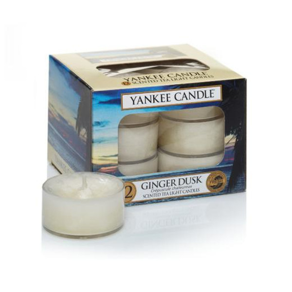 Yankee Candle 1315098E Круглый Белый 12шт восковая свеча