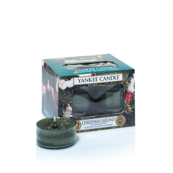 Yankee Candle 1316485E Круглый Зеленый 12шт восковая свеча