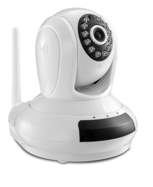 LUXCAM Mini ptz IP security camera Indoor & outdoor Black,White