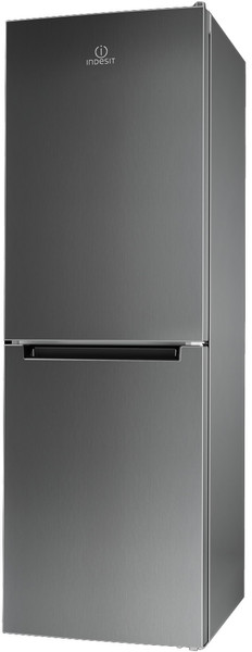 Indesit LI70 FF1 X freestanding 274L A+ Stainless steel fridge-freezer