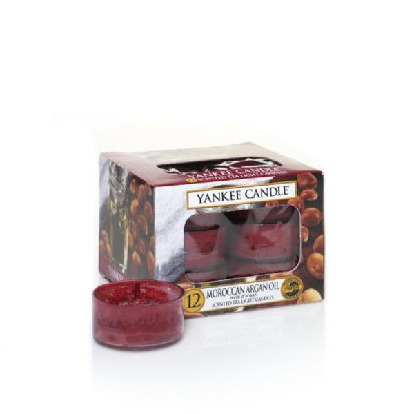 Yankee Candle 1332211E Круглый Красный 12шт восковая свеча