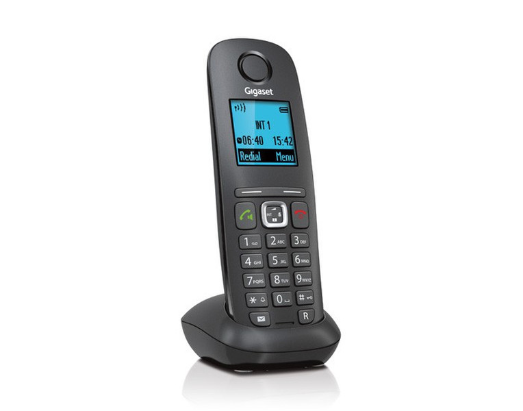 Gigaset A540H DECT telephone handset Идентификация абонента (Caller ID) Черный