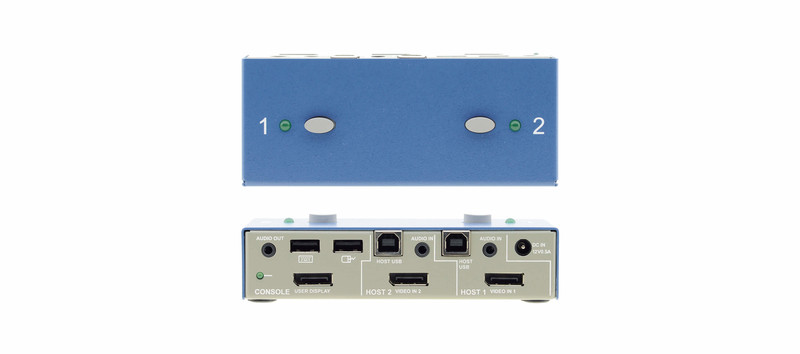 Kramer Electronics K502 Blue,Grey KVM switch