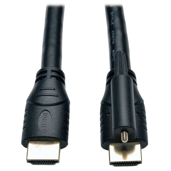 Tripp Lite High Speed HDMI Cable with Ethernet and Locking Connector, Ultra HD 4K x 2K, 24AWG (M/M), 1.83 m (6-ft.)