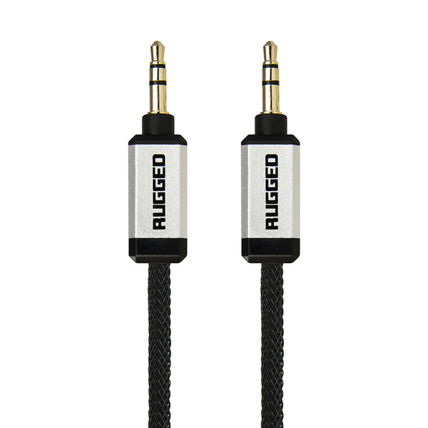 Gecko GG100064 1m 3.5mm 3.5mm Schwarz Audio-Kabel