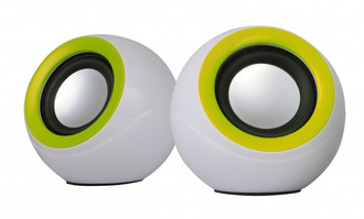 Omega OG116BWG Stereo 5W Spheric Green,White