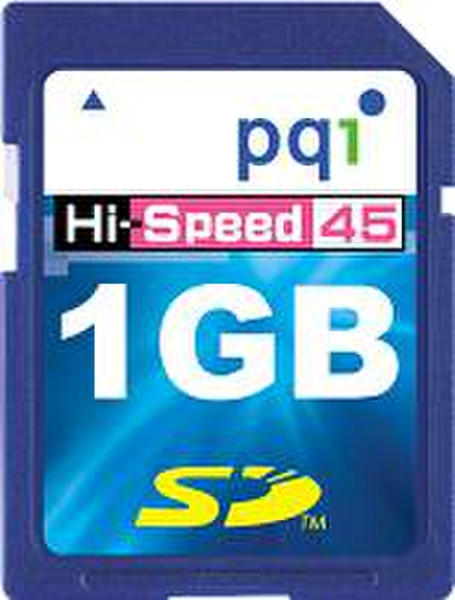 PQI MEM SD Secure Digital 45x 1Gb 1ГБ SD карта памяти