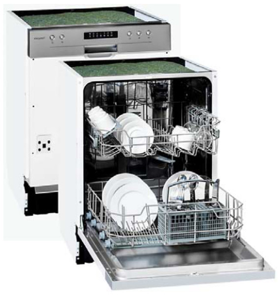 Exquisit EGSP 2130 E/B Semi built-in 12place settings A++