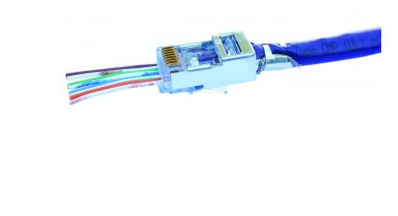Platinum 100023C RJ-45 Transparent wire connector