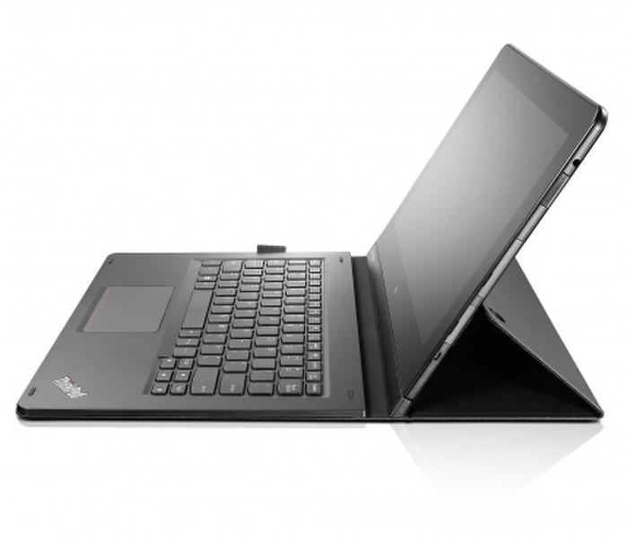 Lenovo ThinkPad Helix Folio Keyboard US USB QWERTY Американский английский Черный клавиатура для мобильного устройства