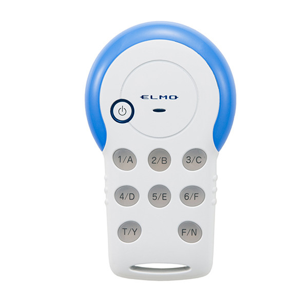 Elmo 1335-C Нажимные кнопки Синий, Белый пульт дистанционного управления