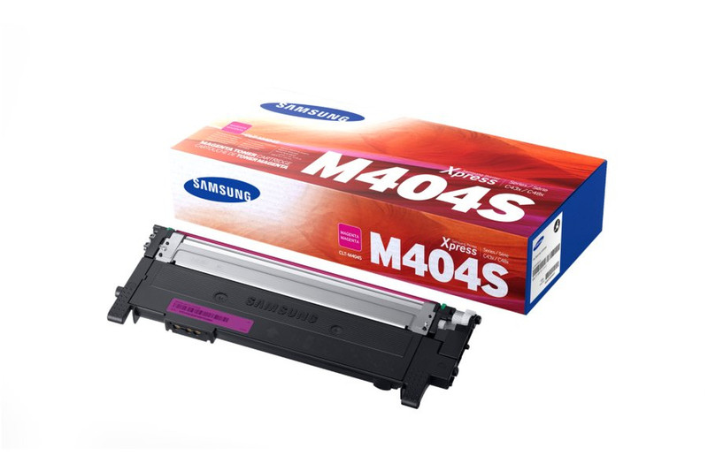 Samsung CLT-M404S 1000pages Magenta laser toner & cartridge