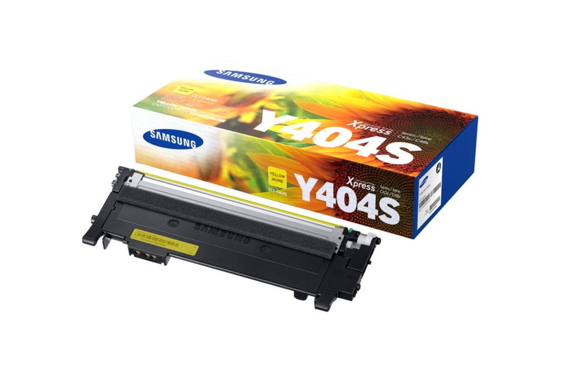 Samsung CLT-Y404S 1000страниц Желтый тонер и картридж для лазерного принтера