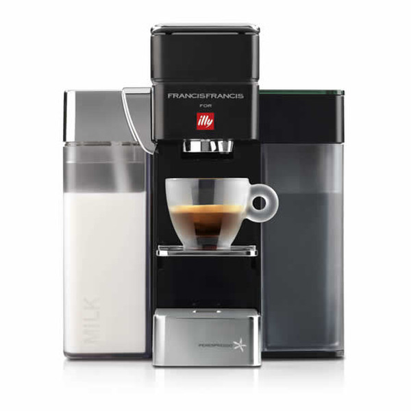 Illy Y5 Pad-Kaffeemaschine 0.8l Schwarz