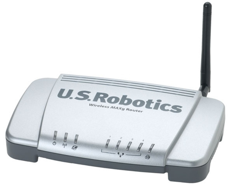 US Robotics 125 Mbps Wireless MAXg Router with Print Server WLAN-Router