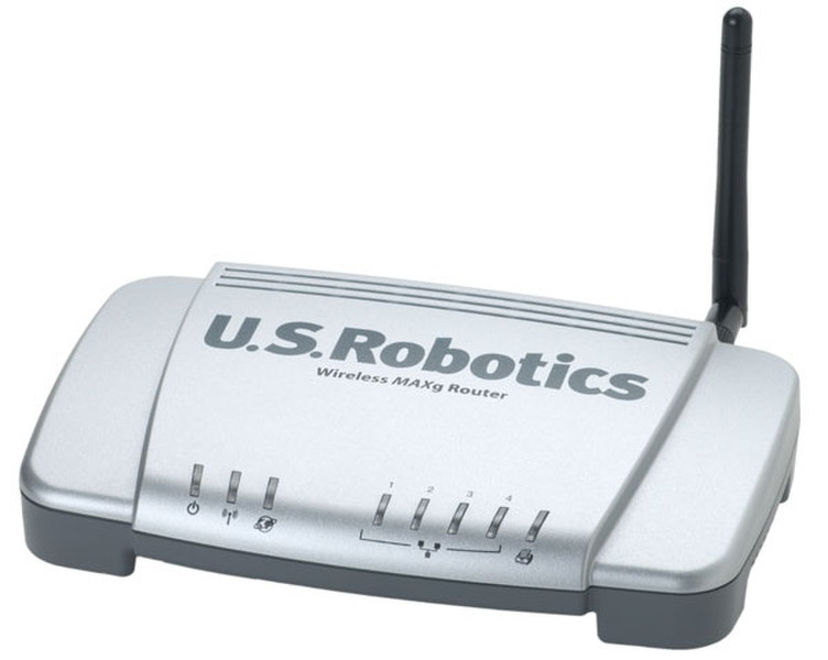 US Robotics 125 Mbps Wireless MAXg Router with Print Server wireless router