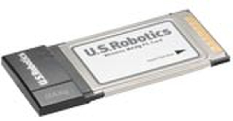 US Robotics 125 Mbps Wireless MAXg PC Card Внутренний 125Мбит/с сетевая карта